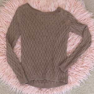 Old Navy Women's Cable Knit Sweater - Brown
